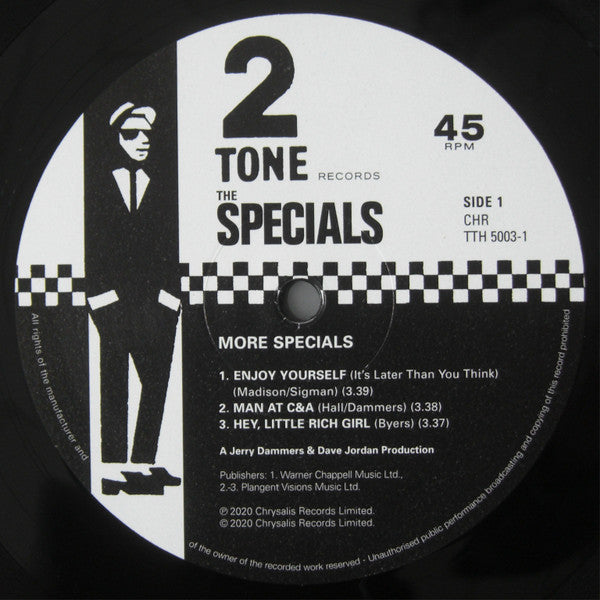 The Specials : More Specials (2x12", Album, 180 + 7", 40  + RE, RM, 40t)