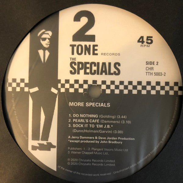 The Specials : More Specials (2x12", Album, 180 + 7", 40  + RE, RM, 40t)