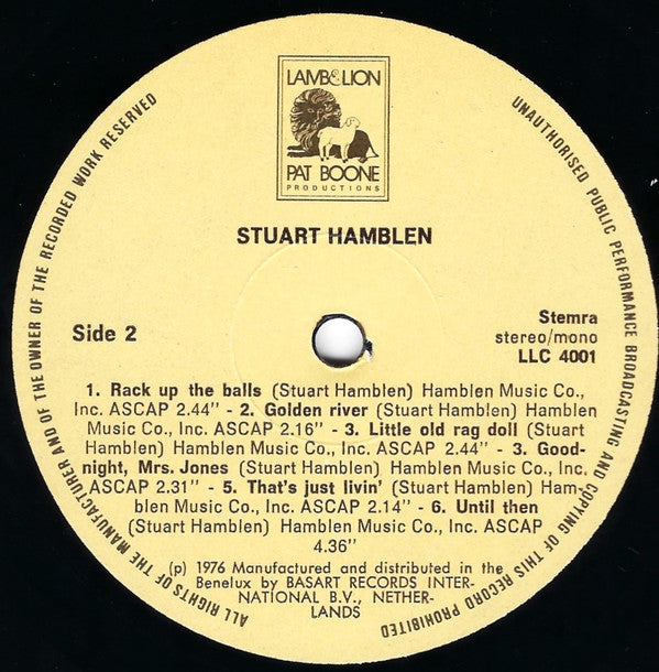 Stuart Hamblen : A Man And His Music (LP, Album)