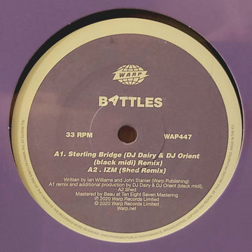 Battles : Juice B Mixed (12", EP)