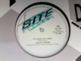 Jacqui Berne : It's Been So Long (12")