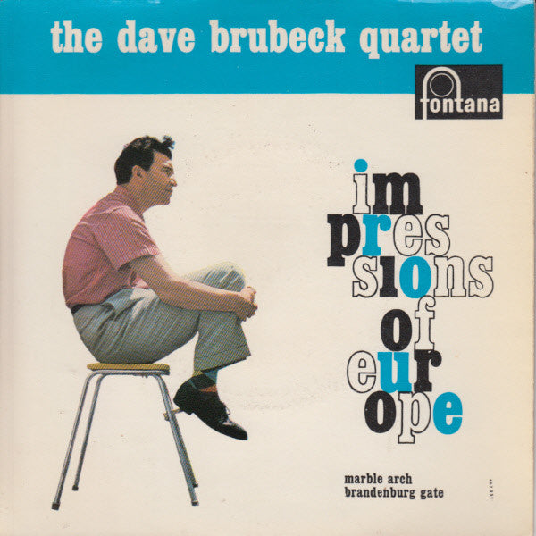 The Dave Brubeck Quartet : Impressions Of Europe (7", EP)