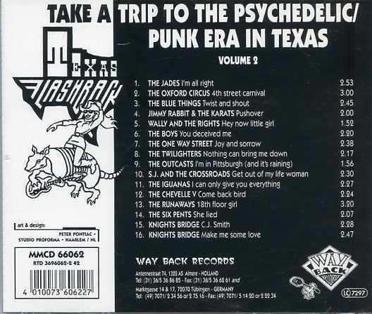 Various : Texas Flashback Volume 2 (CD, Comp, RE)