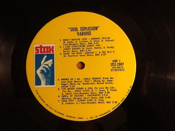 Various : Soul Explosion (2xLP, Album, Comp, Mon)