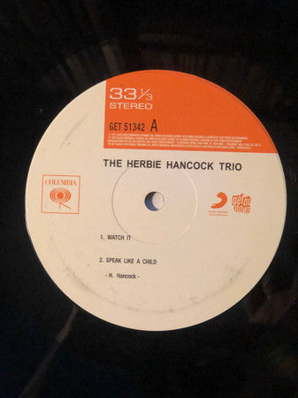Herbie Hancock Trio : The Herbie Hancock Trio (LP, Album, RSD, Ltd, RE)