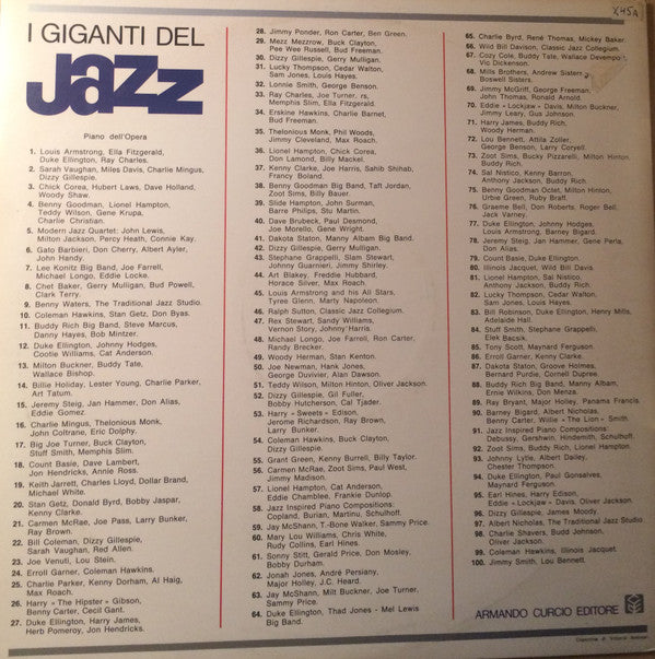 Erroll Garner / Coleman Hawkins : I Giganti Del Jazz Vol. 24 (LP, Comp)