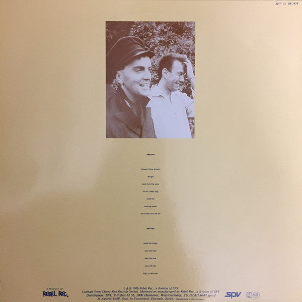 Eyeless In Gaza : Back From The Rains (LP, Album)
