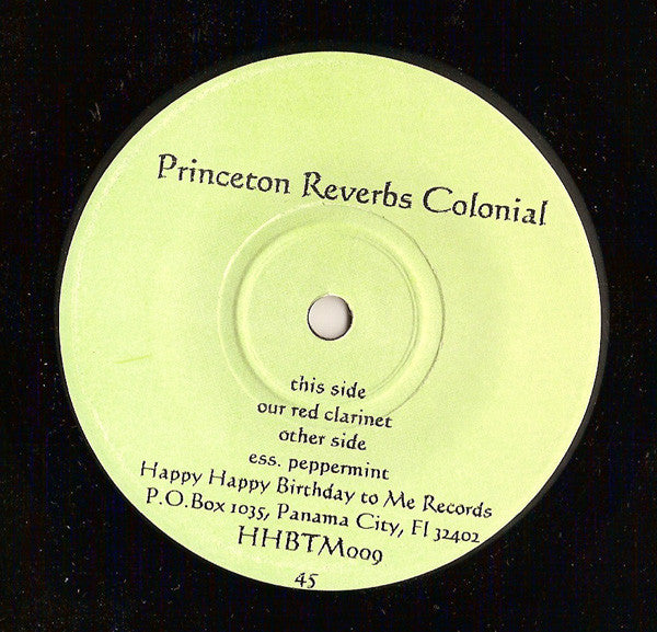 The Princeton Reverbs Colonial : Singles Club #6 (7", Single, Ltd)