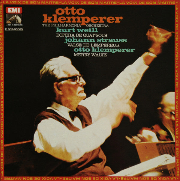 Otto Klemperer, Kurt Weill, Johann Strauss Jr., Philharmonia Orchestra : Weill: Kleine Dreigroschenmusik (LP)