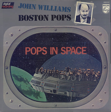 John Williams (4), Boston Pops Orchestra : Pops In Space (LP)