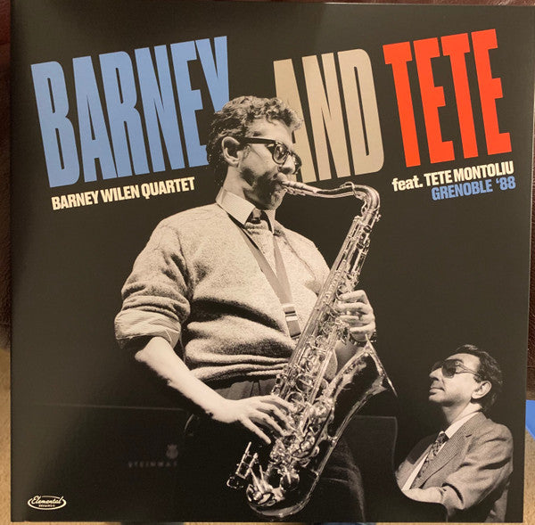 Barney Wilen Quartet Feat. Tete Montoliu : Barney And Tete (Grenoble '88) (LP, Album, RSD, Ltd, 180)