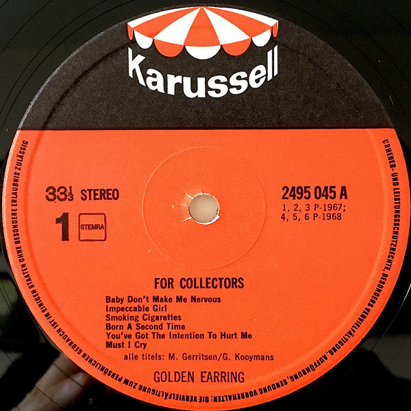 Golden Earring : For Collectors (LP, Comp)