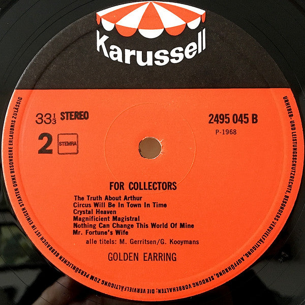 Golden Earring : For Collectors (LP, Comp)