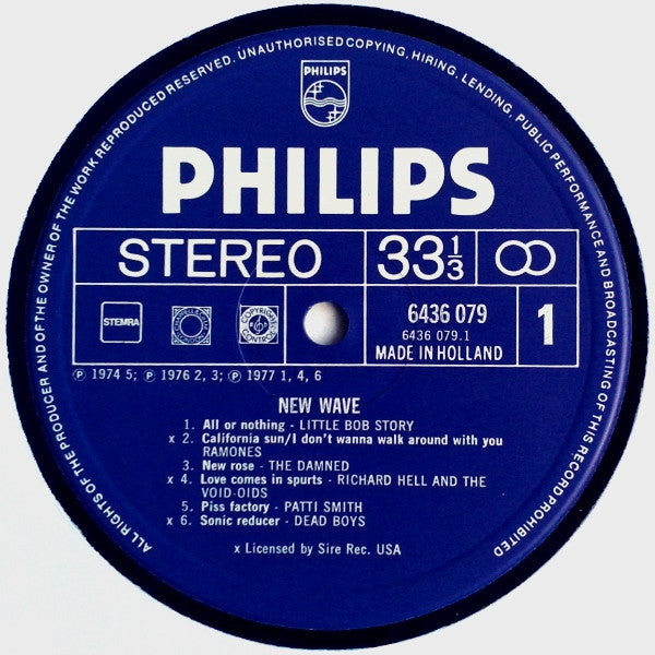 Various : New Wave (LP, Comp)