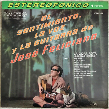 José Feliciano : El Sentimiento, La Voz Y La Guitarra De José Feliciano (LP, Album, Est)