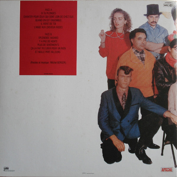 Michel Berger : Différences (LP, Album)