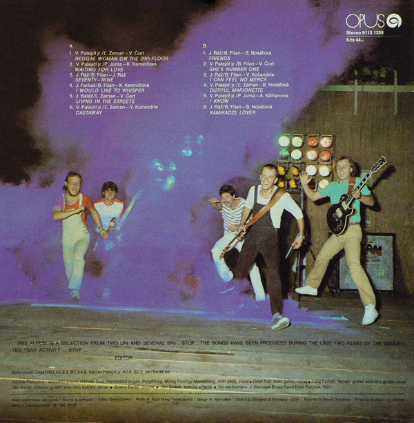 Elán : Kamikadze Lover (LP, Album, RE, RP)