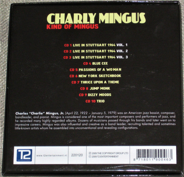 Charles Mingus : Kind Of Mingus (10xCD, Album + Box, Comp)