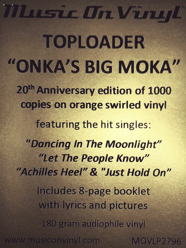 Toploader : Onka's Big Moka (LP, Album, Ltd, Num, RE, Ora)