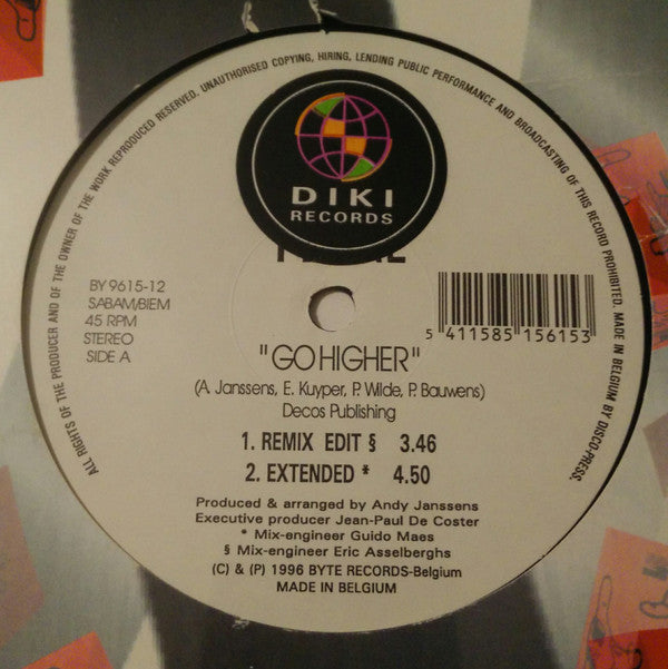 Pearl (3) : Go Higher (12")