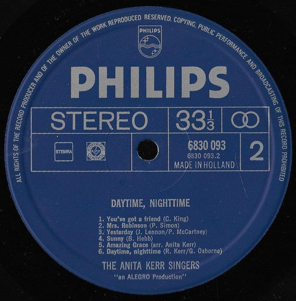 The Anita Kerr Singers : Daytime, Nighttime (LP, Album)