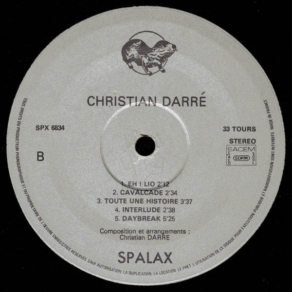Christian Darré : Daybreak (LP, Album)