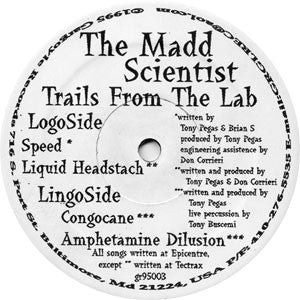 The Madd Scientist : Trails From The Lab (12")