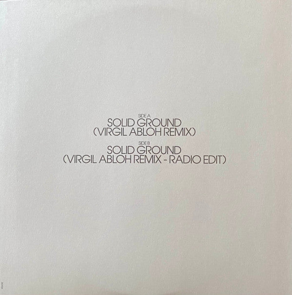 Michael Kiwanuka : Solid Ground (Virgil Abloh Remix) (10", Gol)