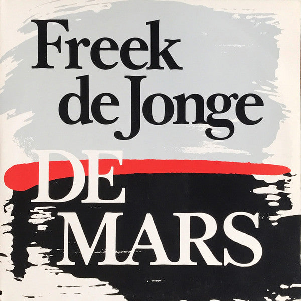 Freek de Jonge : De Mars (2xLP, Album)