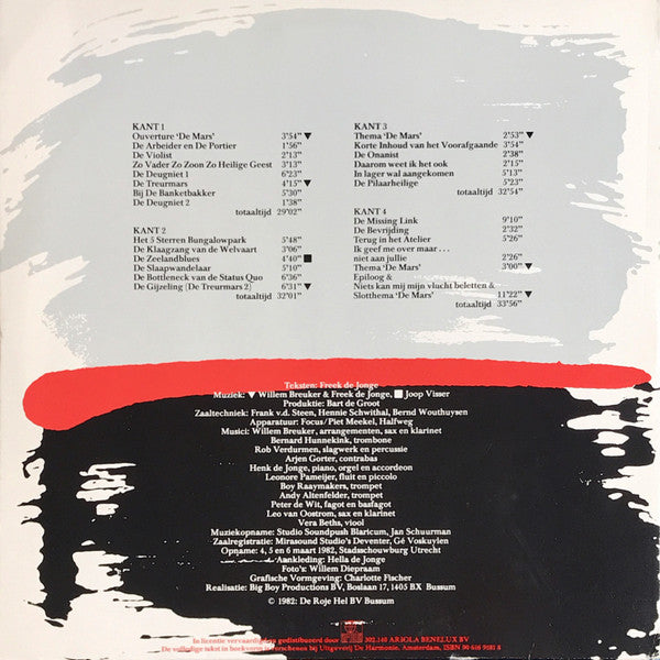 Freek de Jonge : De Mars (2xLP, Album)
