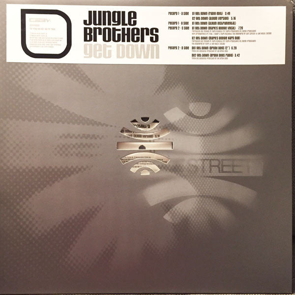 Jungle Brothers : Get Down (2x12", Single, Promo)