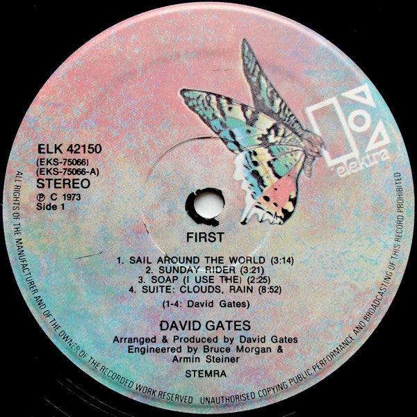 David Gates : First (LP, Album)
