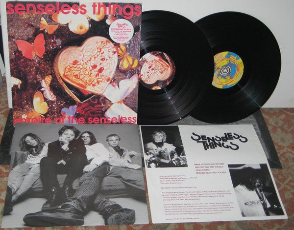Senseless Things : Empire Of The Senseless + Postcard C.V. (2xLP, Comp)