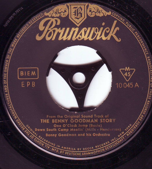 Benny Goodman And His Orchestra : Die Benny Goodman Story (7", EP, Mono)