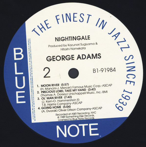 George Adams : Nightingale (LP)