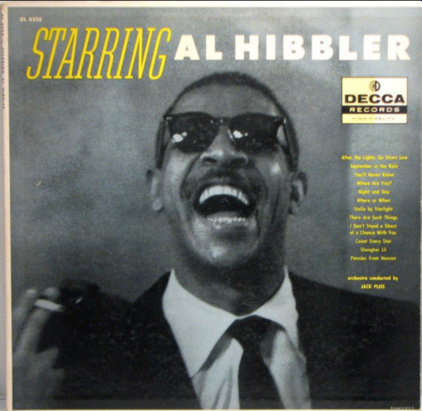 Al Hibbler : Starring Al Hibbler (LP, Album, Mono)