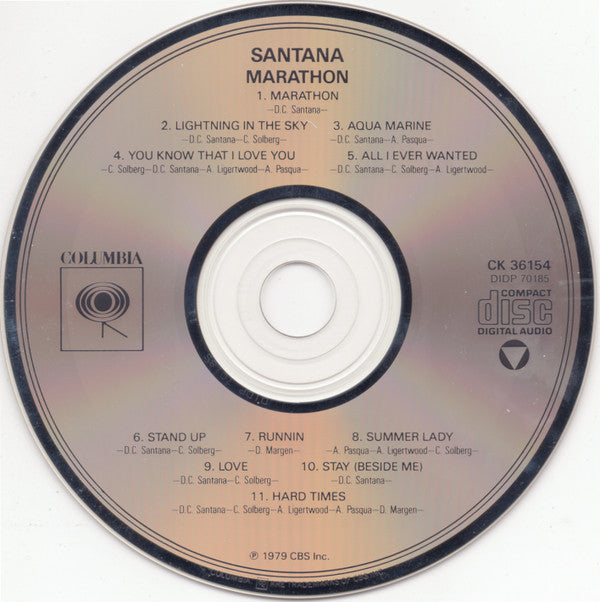 Santana : Marathon (CD, Album, RE)