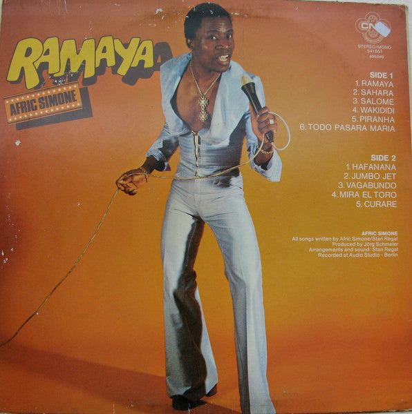 Afric Simone : Ramaya (LP, Album)