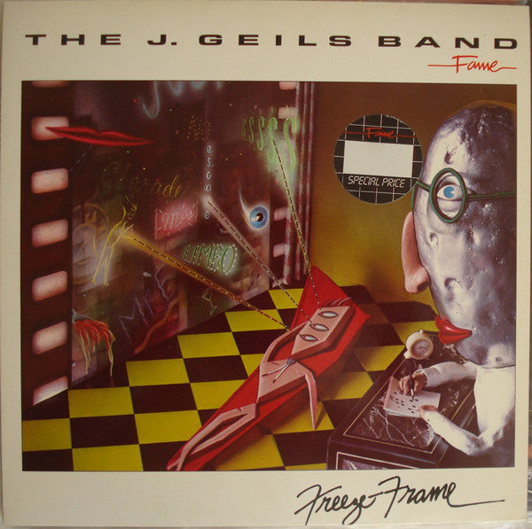 The J. Geils Band : Freeze Frame (LP, Album, RE)