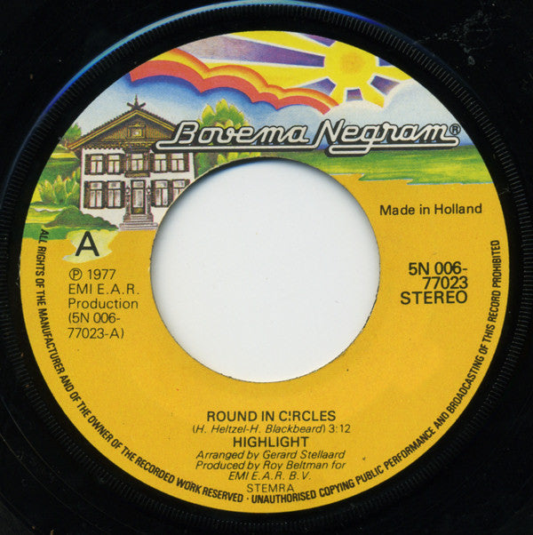 Highlight (2) : Round In Circles (7", Single)