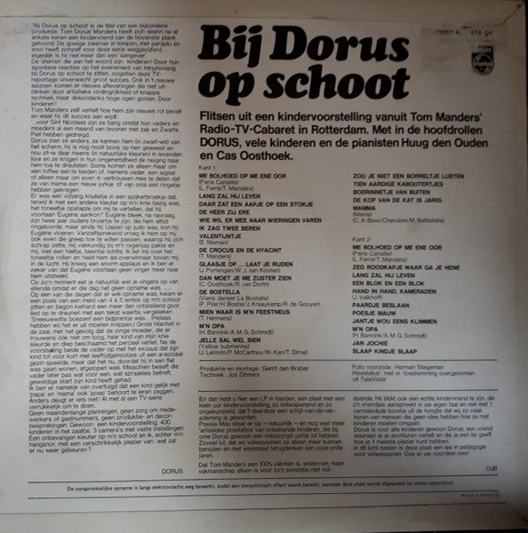 Dorus : Bij Dorus Op Schoot (LP, Album)