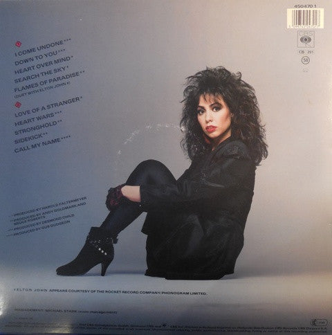 Jennifer Rush : Heart Over Mind (LP, Album, Tou)