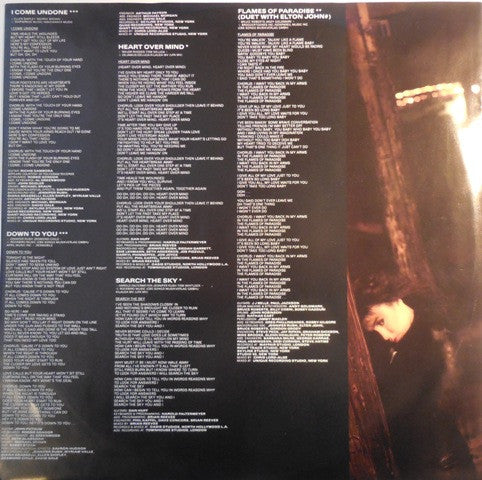 Jennifer Rush : Heart Over Mind (LP, Album, Tou)