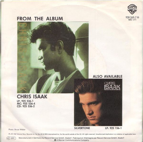 Chris Isaak : Lie To Me (7", Single)