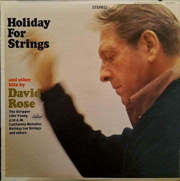 David Rose & His Orchestra : Holiday For Strings (LP)