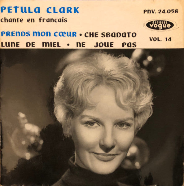 Petula Clark : Chante En Francais Vol. 14 (7", EP)