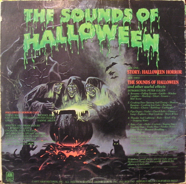 J. Robert Elliot : Halloween Horrors: The Sounds Of Halloween (And Other Useful Effects) (LP, Album, RE)