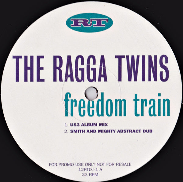 The Ragga Twins : Freedom Train (12", Promo)