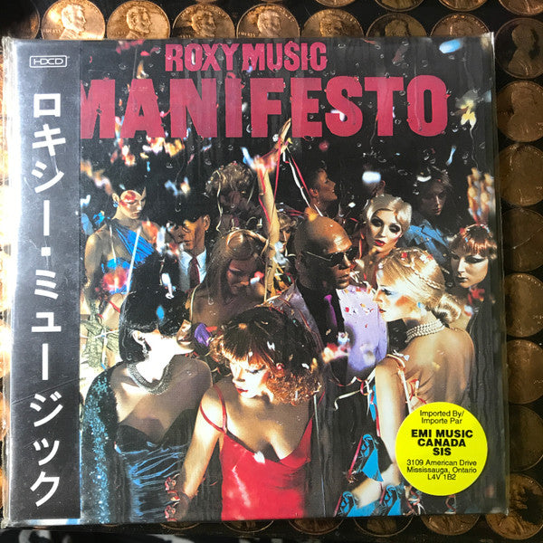 Roxy Music : Manifesto (HDCD, Album, RE, RM)