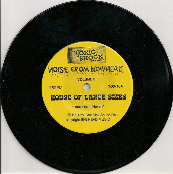 House Of Large Sizes / Treepeople : Bankrupt In Hoven / Neil's Down (7", Single)